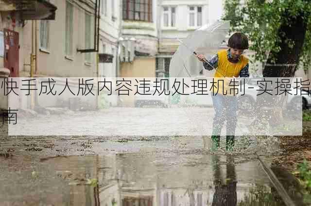 快手成人版内容违规处理机制-实操指南