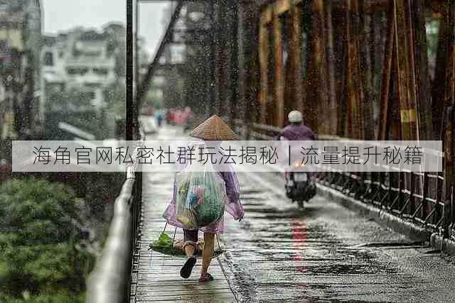 海角官网私密社群玩法揭秘|流量提升秘籍