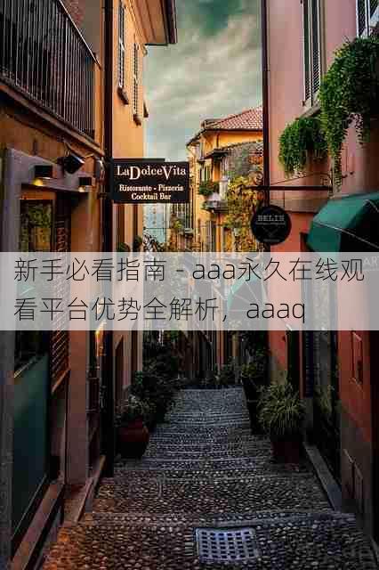 新手必看指南 - aaa永久在线观看平台优势全解析，aaaq